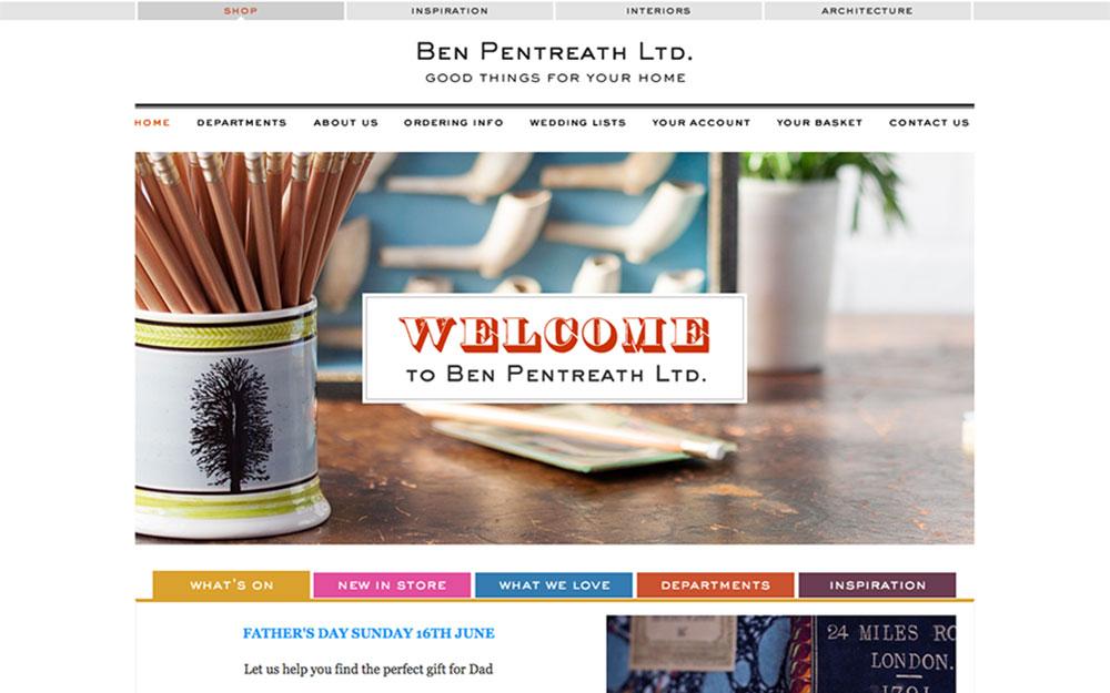 Ben Pentreath website