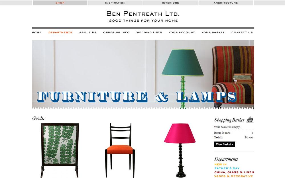 Ben Pentreath website