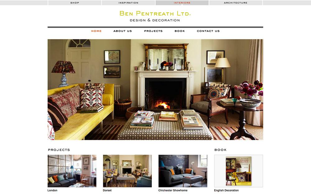 Ben Pentreath website